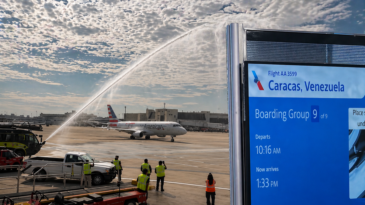 REGRESAN LOS VUELOS MIAMI–CARACAS: AMERICAN AIRLINES REACTIVA RUTA TRAS 7 AÑOS
